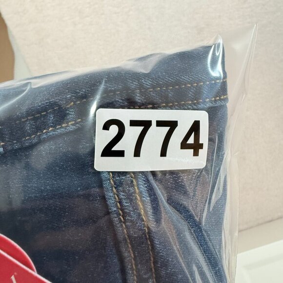 Spanx Women Flare Jeans Small Petite Midnight Shade Indigo Blue Boho Western NWT - Picture 11 of 11